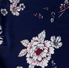 Blusa Floral com Ombros e Decote Vazados - 1157 - loja online