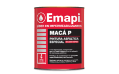 Pintura asfáltica secado rapido x 4 lt Emapi