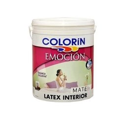 Latex Emocion Mate x 4 litros Colorin - comprar online
