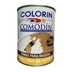 Pintura Base Para Madera Fondo Blanco Colorin X 4 Litros