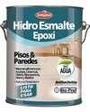 Hidroesmalte Blanco Epoxi Pisos Y Paredes X 1 Lt