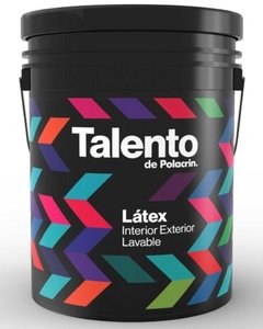 Latex Polacrin Talento Interior - Exterior x 20 lts