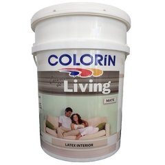 Colorin Living Latex Blanco Interior Lavable X10 Lts Blanco