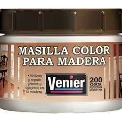 Masilla Para Madera Venier Rellena Y Repara 200 Grs.