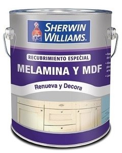 Recubrimiento especial Melamina y MDF x 4 lts Sherwin Williams