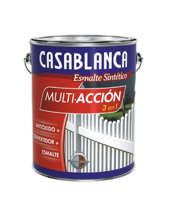 Multi Accion 3 En 1 Blanco Mate Casablanca X 1 Lt - Ani