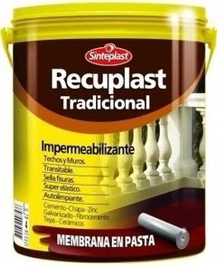 Recuplast Membrana en Pasta Tradicional x 4kg - comprar online