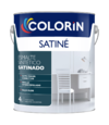 Esmalte Satine Colorin Bajo Olor X 1lt + Aguarras + Rodillo - comprar online