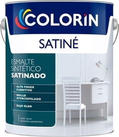 Esmalte Sintetico Satinado Satine X 10 Lts Colorin Bajo Olor - Pinturerias ANI Central