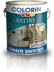 Esmalte Sintetico Satinado Satine X 10 Lts Colorin Bajo Olor - comprar online