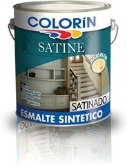 Esmalte Sintetico Satinado Satine X 4 Ltrs Colorin Bajo Olor - comprar online