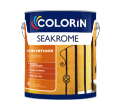 Seakrome Convertidor Antioxido Naranja X 4 Lts Colorin