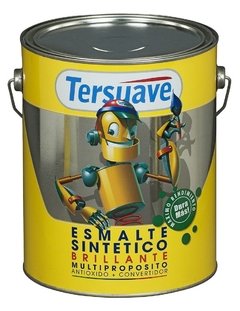 Sintetico + Convertidor Negro Brillante Tersuave X 1 Litro