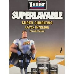 Latex Superlavable Venier Blanco Mate x 25 kgs