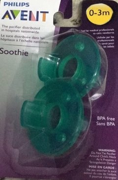 Chupeta Philips Avent BPA Free Soothie Pacifier Verde (0-3 Meses) Pacote com 2 chupetas - Babyramma Artigos de Bebê e Infantil  Importados e Originais 