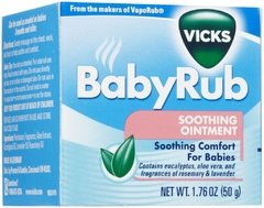 Vick Vaporub Baby - Vicks BabyRub - Soothing Aroma 57ml