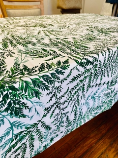 Mantel Antimancha Forest Green en internet