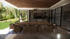 Imagen de Casa de Romi y Fernando Etapa 2:Cocina -Galería - Patio + 3d