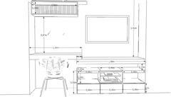 Diseño de mobiliario para Playroom y sala de Estudio en internet