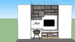 Diseño de mobiliario para Playroom y sala de Estudio - Una Flor