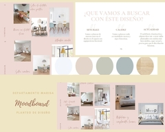 Departamento de Marisa - Planteo de diseño y diseño de mobiliario - Una Flor