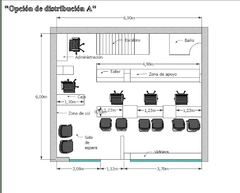 Imagen de Óptica Pupicent - Planteo de distribución Año 2018