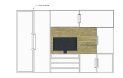 "Casa Merce y Santi - Diseño de mobiliario -Cuarto de huesped" - tienda online