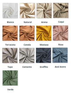 Individuales Hoja Reversible Tusor SETx4 - comprar online