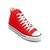 Tênis Converse Feminino Cano Alto Chuck Taylor All Star Hi Lift - Vermelho