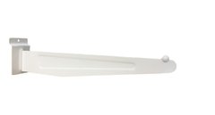 Mão Francesa ou Suporte faca P/ Painel Canaletado Luxo Branco - 10 Pçs 30CM - comprar online
