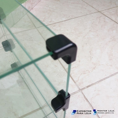 Expositor Em Vidro Modulado Para Loja 30x100x30cm -pequeno - Balcão de Vidro   Montagem de Loja (31) 97189-4747