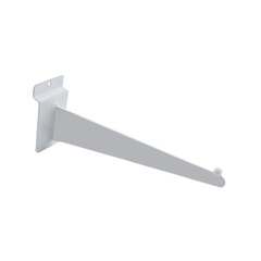 Suporte Faca P/ Painel Canaletado Luxo Branco 30cm - 100 Pçs