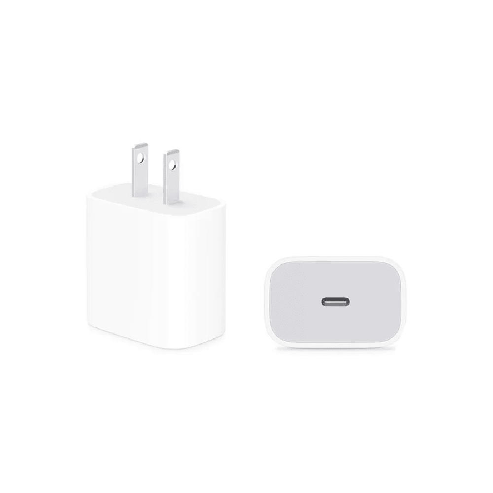 Apple - Adaptador de corriente con USB-C de 20 W - Blanco