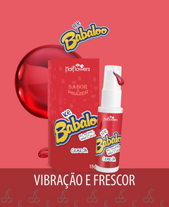 Babaloo Gel Vibrador Ice Beijável 15G Hot Flowers na internet