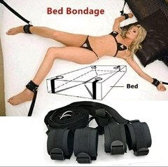Kit bondage BDSM para cama - Peccato Sex Shop