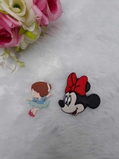 Apliques emborrados - Sereia, Minnie, Unicórnio e Bailarina - - comprar online