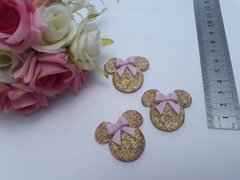 Minnie Dourada - Biscuit - 3,5cm