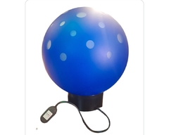 LAMPARA GLOBO AZUL en internet