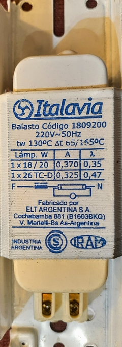 BALASTO MECANICO - ElectroFarcyEF