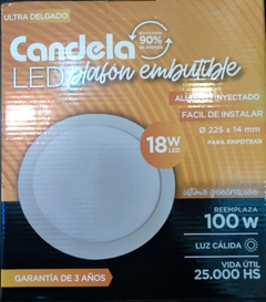 PLAFON LED de Embutir 18 Watt - comprar online