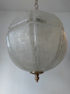 colgante de vidrio en bronce - ElectroFarcyEF