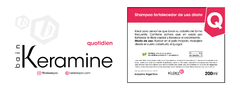 SHAMPOO KERAMINE QUOTIDIEN 250ml - comprar online