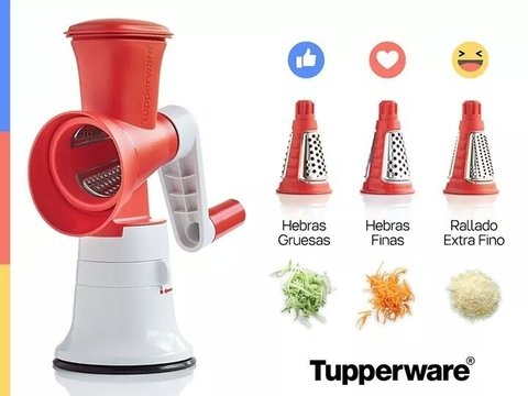 RALLADOR CHEF TUPPERWARE WOW!