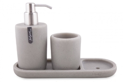 SET BAÑO PIEDRA VOLCÁNICA - comprar online