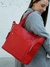 TOTE KEY CUERO ROJO - comprar online