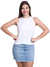Musculosa Basica Zara Algodón c/Lycra T: S/L (MU001052) - Onyx Jeans