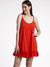 Vestido Poplin Bretel Fino Liso (VE000395) - tienda online