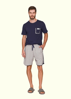 Pijama Curto Masculino Restarts - comprar online