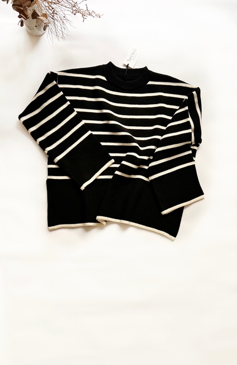 Sweater con rayas