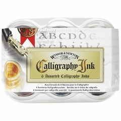 Set Caligrafia Winsor & Newton-6 frascos x30 ml - buy online